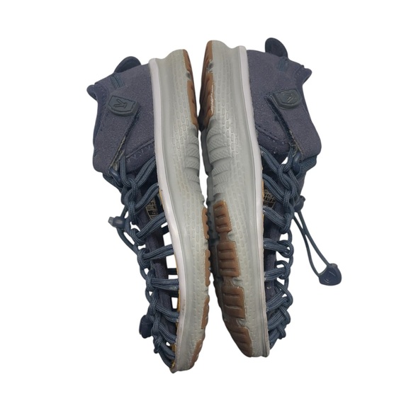 KEEN LITTLE GIRLS' UNEEK O2 1019256 SHOES, DRESS BLUES/NEUTRAL GRAY, SZ 10 - Picture 3 of 7